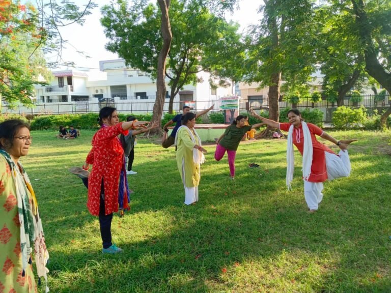 कात्यायनी फाउंडेशन ने 10 दिन का अंतरराष्ट्रीय योग शिविर का किया आयोजन