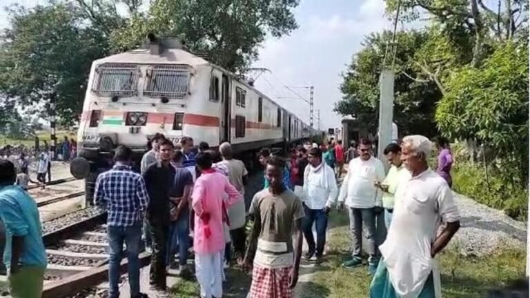 हादसे का शिकार होते होते बच गई सप्तक्रांति एक्सप्रेस, ड्राइवर ने समझदारी दिखाई और इमरजेंसी ब्रेक लगाकर ट्रेन रोकी