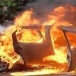 चौंकाने वाली घटनाः तेज संगीत का विरोध करने पर होटल स्टाफ ने Army Officer की कार को किया आग के हवाले