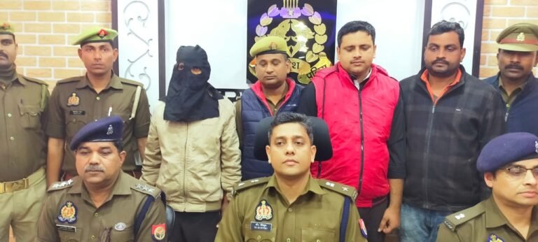 Maharajganj: धनेवा में हुई हत्या की घटना का पुलिस, एसओजी व स्वाट टीम के प्रयास से 48 घंटे के अंदर खुलासा, आरोपी गिरफ्तार