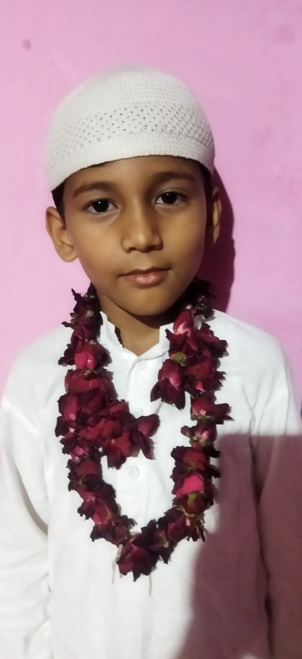 6 साल के मासूम मोहम्मद हसनैन ने रखा पहला रोजा, कुरान मजीद को तीन बार किया है मुकम्मल