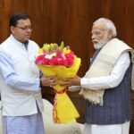 CM पुष्कर सिंह धामी ने PM नरेंद्र मोदी से की शिष्टाचार भेंट, हरिद्वार से वाराणसी के लिए वन्दे भारत रेल सेवा शुरू करने का किया आग्रह