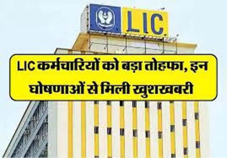 LIC एजेंटों और कर्मचारियों को बड़ी सौगात, वित्त मंत्रालय का बड़ा एलान