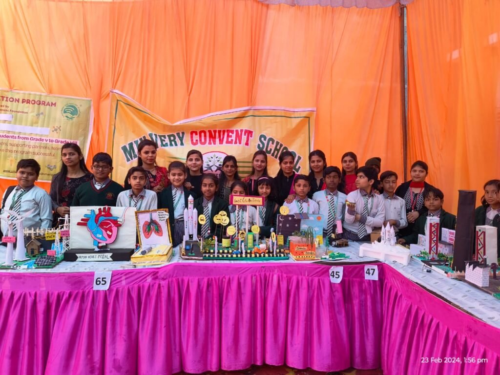 Siswa News-Malwari Convent School में लगी विज्ञान प्रदर्शनी, बच्चों ने अपनी प्रतिभाओं को किया प्रदर्शित