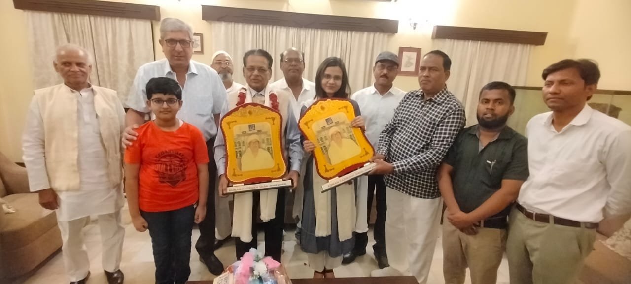 Gorakhpur News : नौशीन सिद्दीकी व डॉक्टर रामचेत चौधरी ने बढ़ाया गोरखपुर का मान- मियां साहब