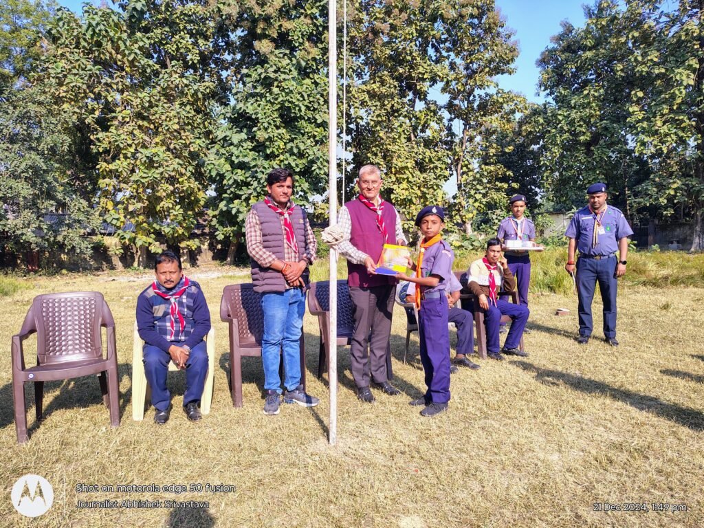 चोखराज तुलस्यान इंटर कॉलेज में तीन दिवसीय प्रशिक्षण शिविर का हुआ समापन