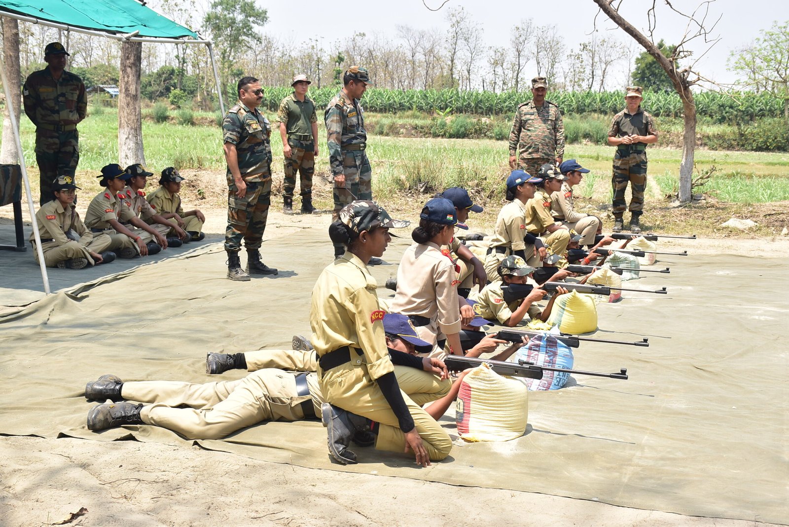 Maharajganj: NCC प्रशिक्षण शिविर CATC 152 का भव्य शुभारंभ