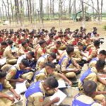 NCC संयुक्त वार्षिक शिविर का 5वां दिन, प्रश्नोत्तरी प्रतियोगिता के साथ राइफल खोलने व जोड़ने की दी गयी जानकारी