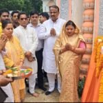 Siswa Nagar Palika - वंदन योजना से देवियापुर मंदिर को मिली 1.66 करोड़ की बड़ी सौगात, मंदिर की बदलेगी सूरत, पूजन अर्चन कर अध्यक्षा ने की शिलान्यास