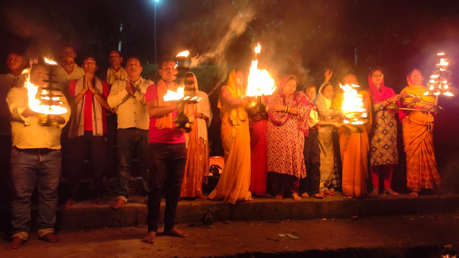 145 वीं नारायणी गंडकी महाआरती कार्यक्रम में पर्यावरण संरक्षण संवर्धन पर जोर