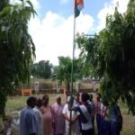 किसान आदर्श कन्या महाविद्यालय बेलवा में स्वतंत्रता दिवस धूमधाम से मनाया गया
