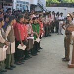 Mission Shakti - RPIC स्कूल में छात्र व छात्राओं को विभिन्न अपराधों व महिला संबंधी योजनाओं की दी गयी जानकारी