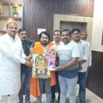 फोक भारत विजेता वीरसेन सूफी का सिसवा में भव्य स्वागत