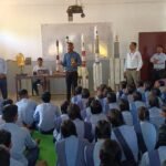 SS Inter College करमही में ISRO वैज्ञानिकों ने दी अंतरिक्ष मिशनों की जानकारी