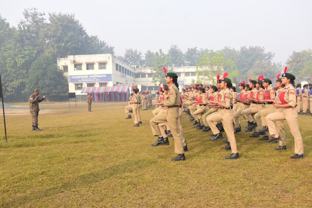 सैन्य योद्धा की तरह है NCC कैडेट्स का अनुशासन - प्रीति त्रिपाठी