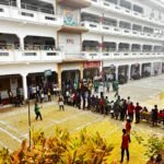 RPIC स्कूल में खेलकूद के दूसरे दिन रहा येलो हाऊस का दबदबा