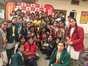 तीन दिवसीय खेल प्रतिस्पर्धा में रेड हाऊस रहा विजेता