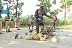 संयुक्त वार्षिक प्रशिक्षण शिविर के पांचवे दिन NCC कैडेट्स ने सिखा शस्त्र, मैप और सैन्य, स्वास्थ्य जीवन का पाठ