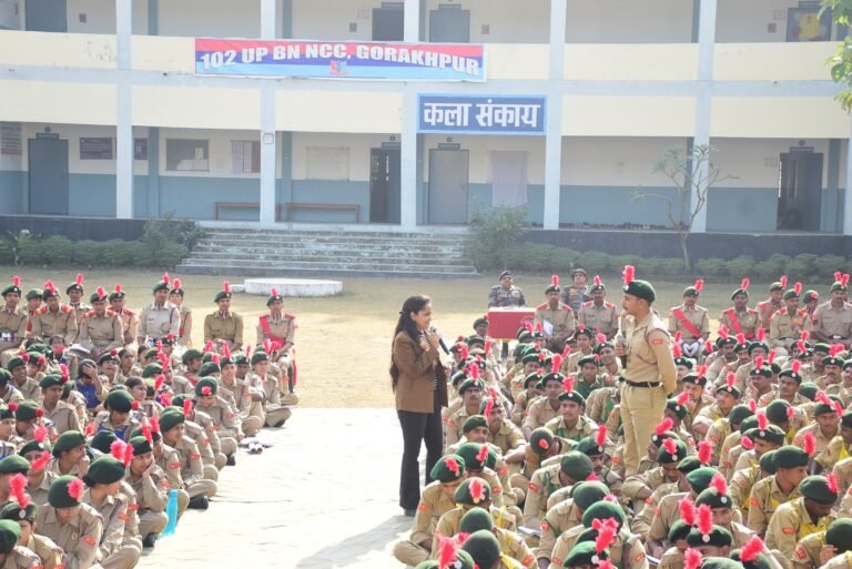 सैन्य योद्धा की तरह है NCC कैडेट्स का अनुशासन - प्रीति त्रिपाठी