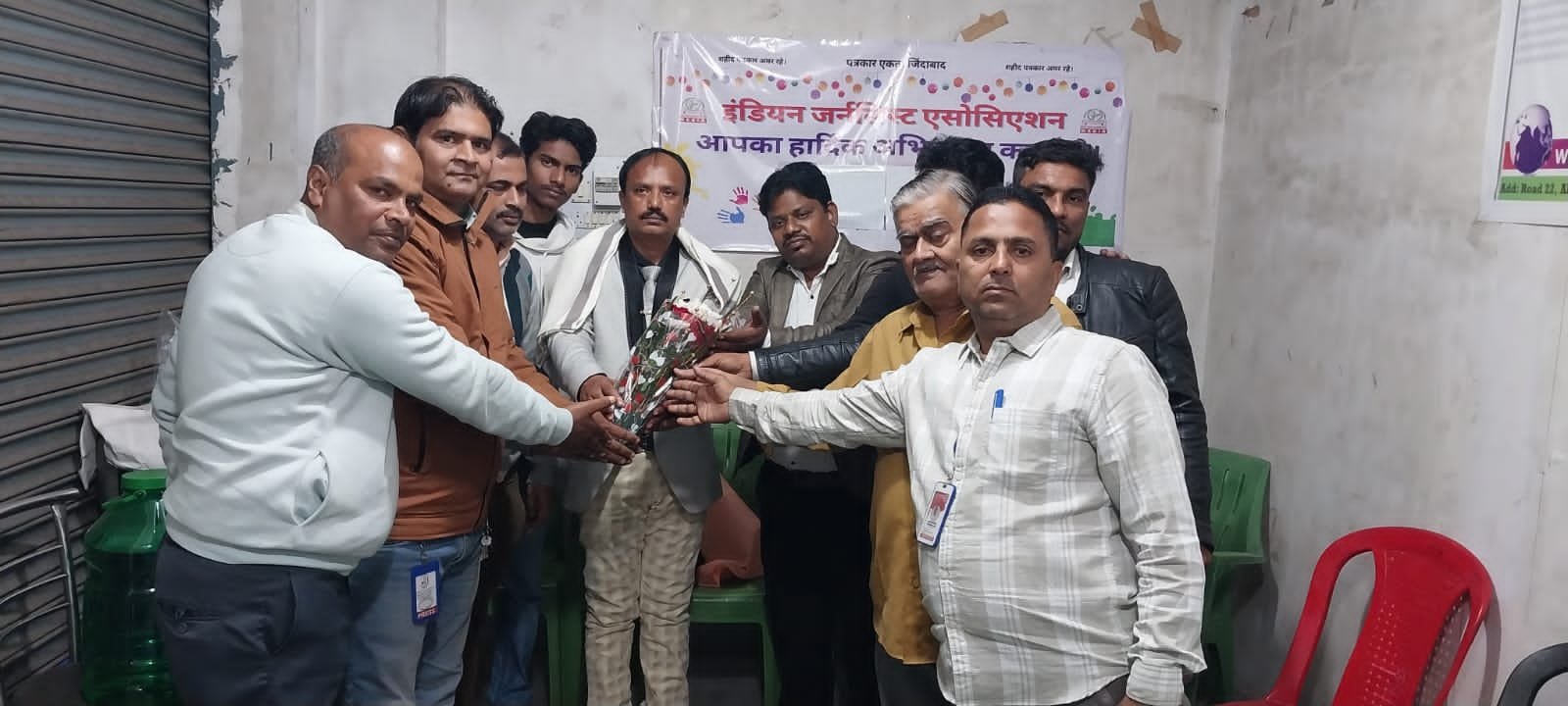 इंडियन जर्नलिस्ट एसोसिएशन के राष्ट्रीय अध्यक्ष सेराज अहमद कुरैशी का जमशेदपुर में गरमजोशी से हुआ स्वागत