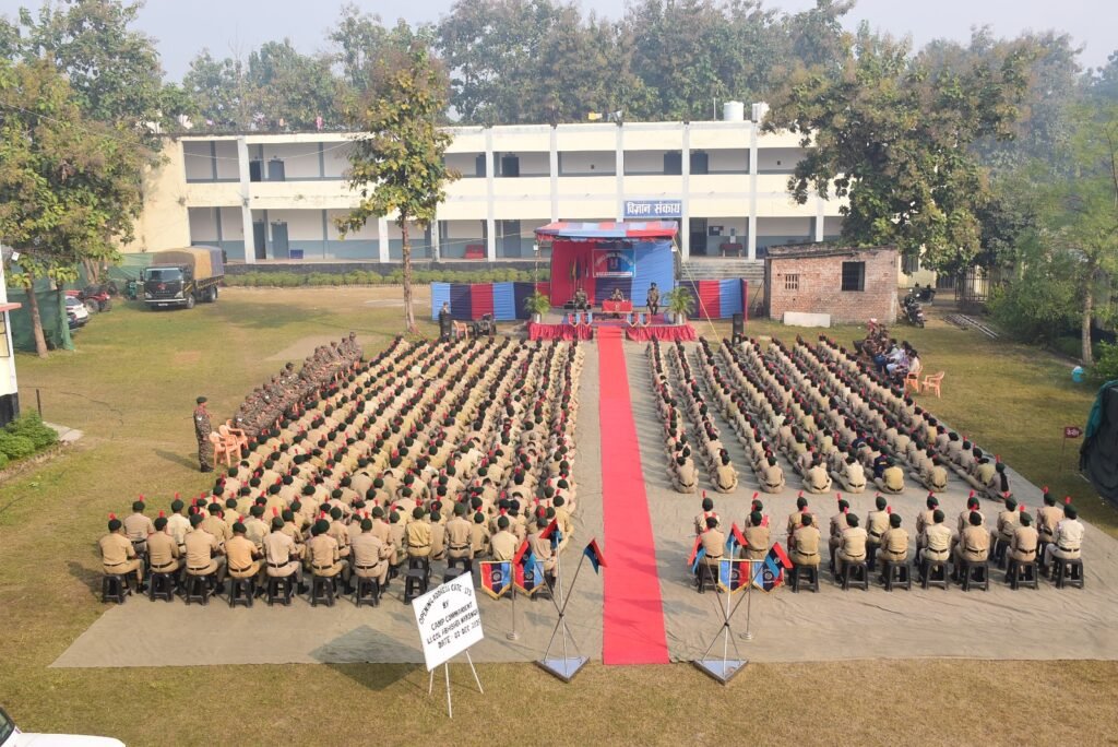 परमहंस पाल पीजी कॉलेज में 102 बटालियन NCC के प्रशिक्षण शिविर CATC- 175 का भव्य शुभारंभ