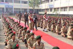 परमहंस पाल पीजी कॉलेज में 102 बटालियन NCC के प्रशिक्षण शिविर CATC- 175 का भव्य शुभारंभ