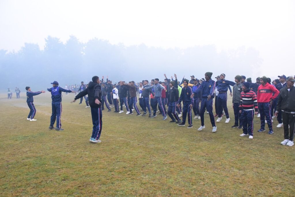 परमहंस पाल पीजी कॉलेज में 102 बटालियन NCC के प्रशिक्षण शिविर CATC- 175 का भव्य शुभारंभ