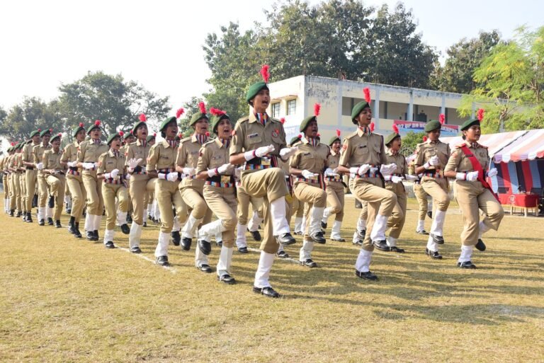 NCC वार्षिक प्रशिक्षण शिविर ड्रिल प्रतियोगिता में कैडेट्स ने किया श्रेष्ठ प्रदर्शन