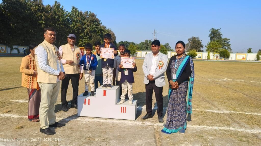 स्टर्लिंग पब्लिक स्कूल के तीन दिवसीय वार्षिक खेल-कूद प्रतियोगिता का हुआ समापन