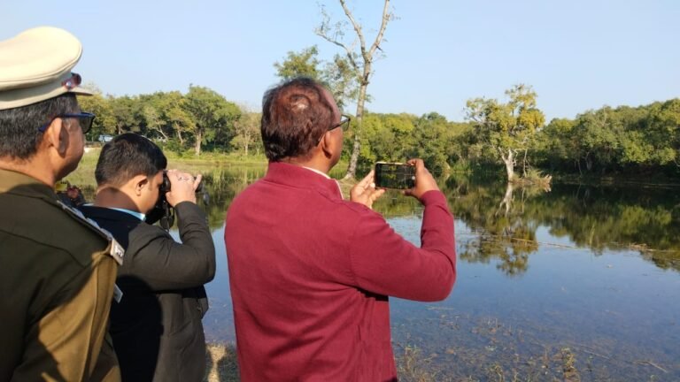 दर्जिनिया ताल के सुधरेंगे दिन, जिलाधिकारी ने किया निरीक्षण, डीएफओ से ली जानकारी