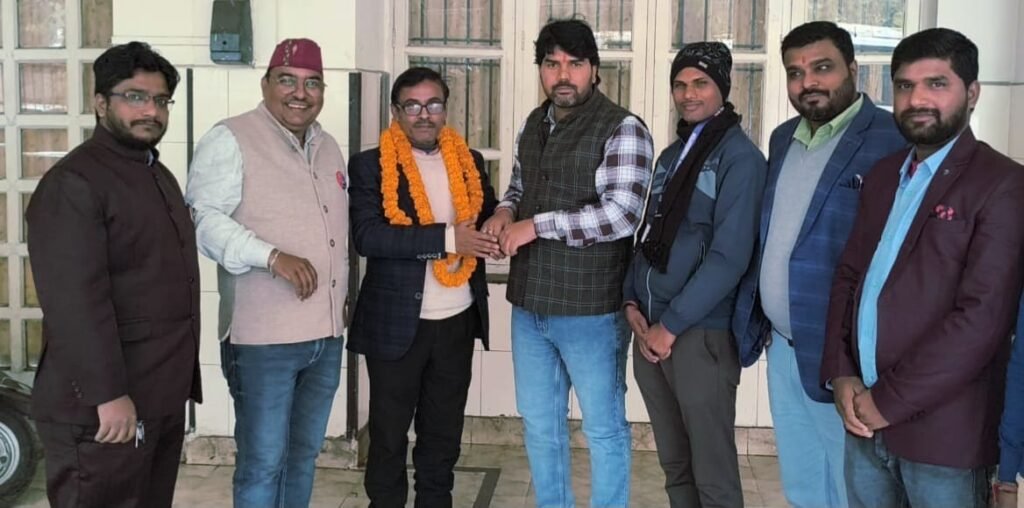 समाजसेवी सुनील मणि त्रिपाठी युवा जनकल्याण समिति के राष्ट्रीय कार्यकारिणी में हुए शामिल