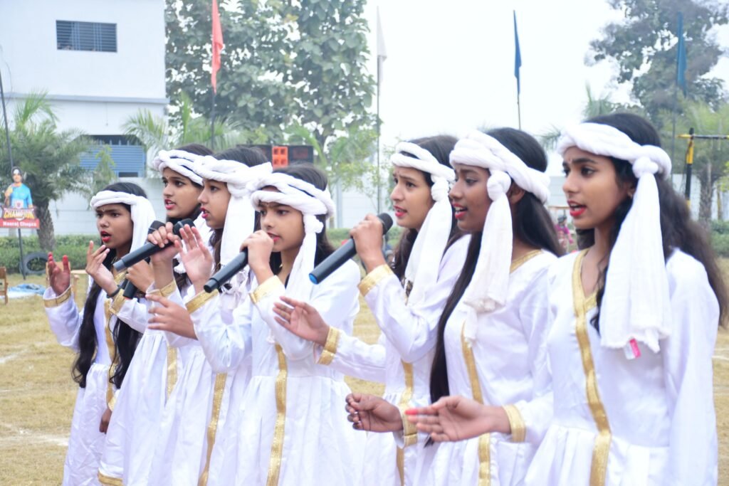 आर.पी.आई.सी. कॉन्वेंट स्कूल में वार्षिक खेलकूद प्रतियोगिता का भव्य शुभारंभ