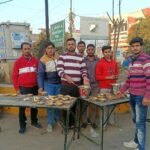 मकर संक्रांति पर राष्ट्रीय भगवा दल ने खिचड़ी भोज का किया आयोजन, बड़ी संख्या में श्रद्धालुओं ने ग्रहण किया प्रसाद