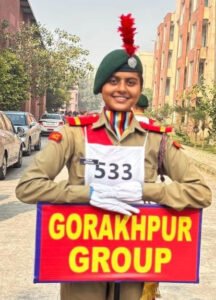 Gorakhpur News - गणतंत्र दिवस परेड के लिए सेंट ऐण्ड्रयूज कॉलेज की NCC कैडेट वंशिका चयनित