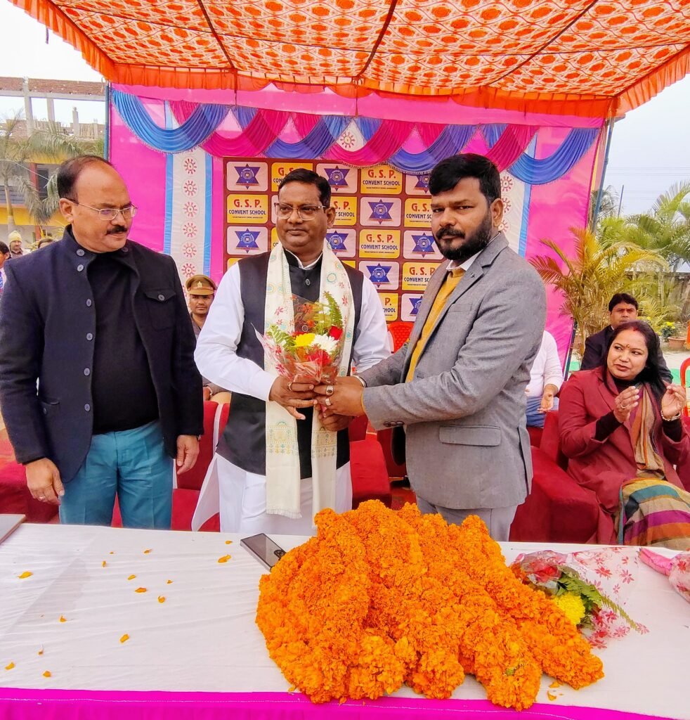GSP Convent School में विशाल निःशुल्क स्वास्थ्य शिविर संपन्न, सदर विधायक ने किया उद्घाटन