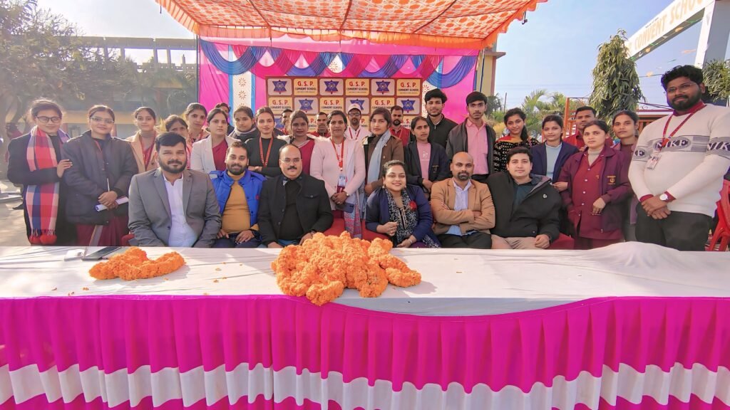 GSP Convent School में विशाल निःशुल्क स्वास्थ्य शिविर संपन्न, सदर विधायक ने किया उद्घाटन