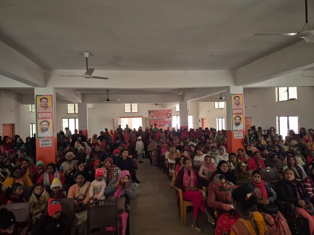 सिसवा ब्लॉक परिसर में ‘हमारे आंगन हमारे बच्चे’ कार्यक्रम का हुआ आयोजन