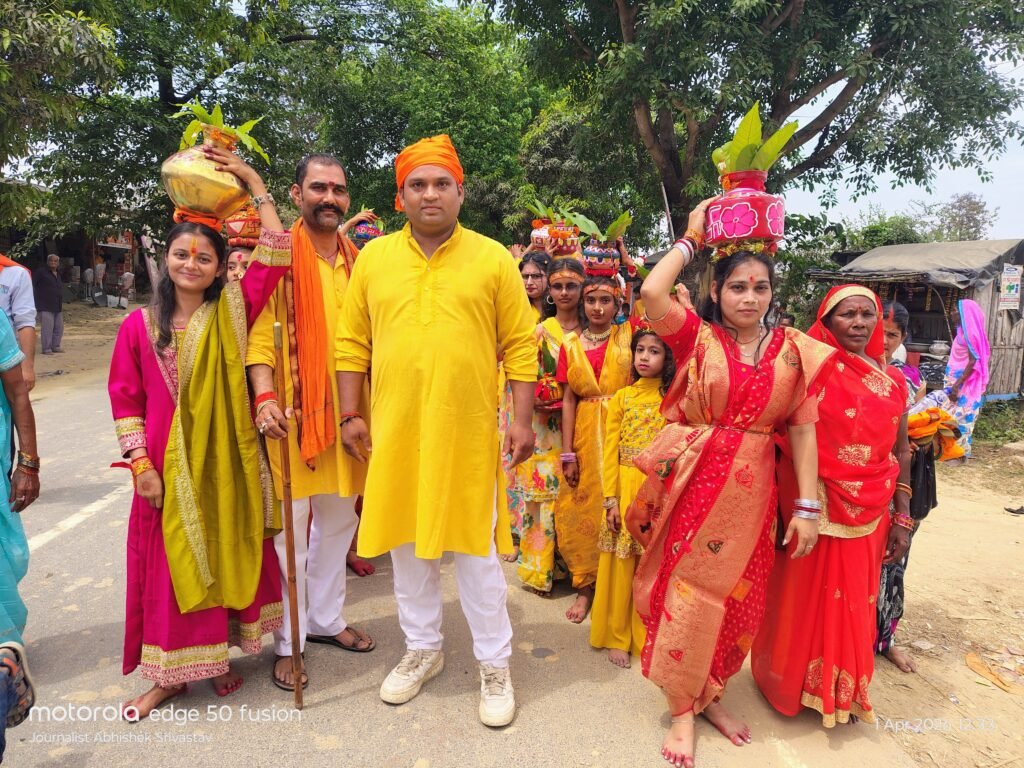 भक्ति और एकता का संदेश: सिसवा के गेरमा गांव में भव्य रुद्र महायज्ञ का शुभारंभ