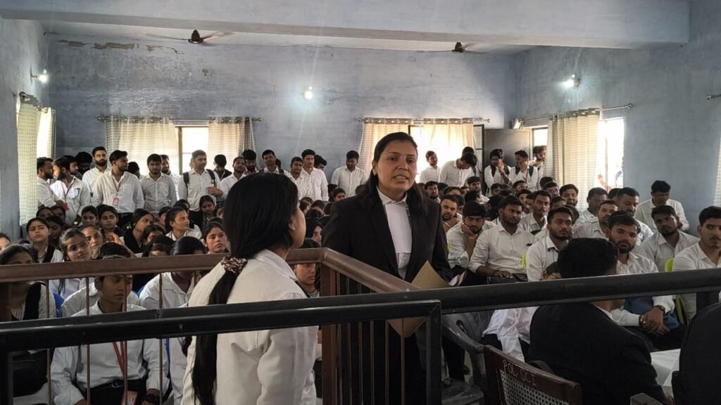Gorakhpur News - सेंट एंड्रयूज कॉलेज के विधि विभाग में सफलतापूर्वक संपन्न हुआ मूट कोर्ट कार्यक्रम