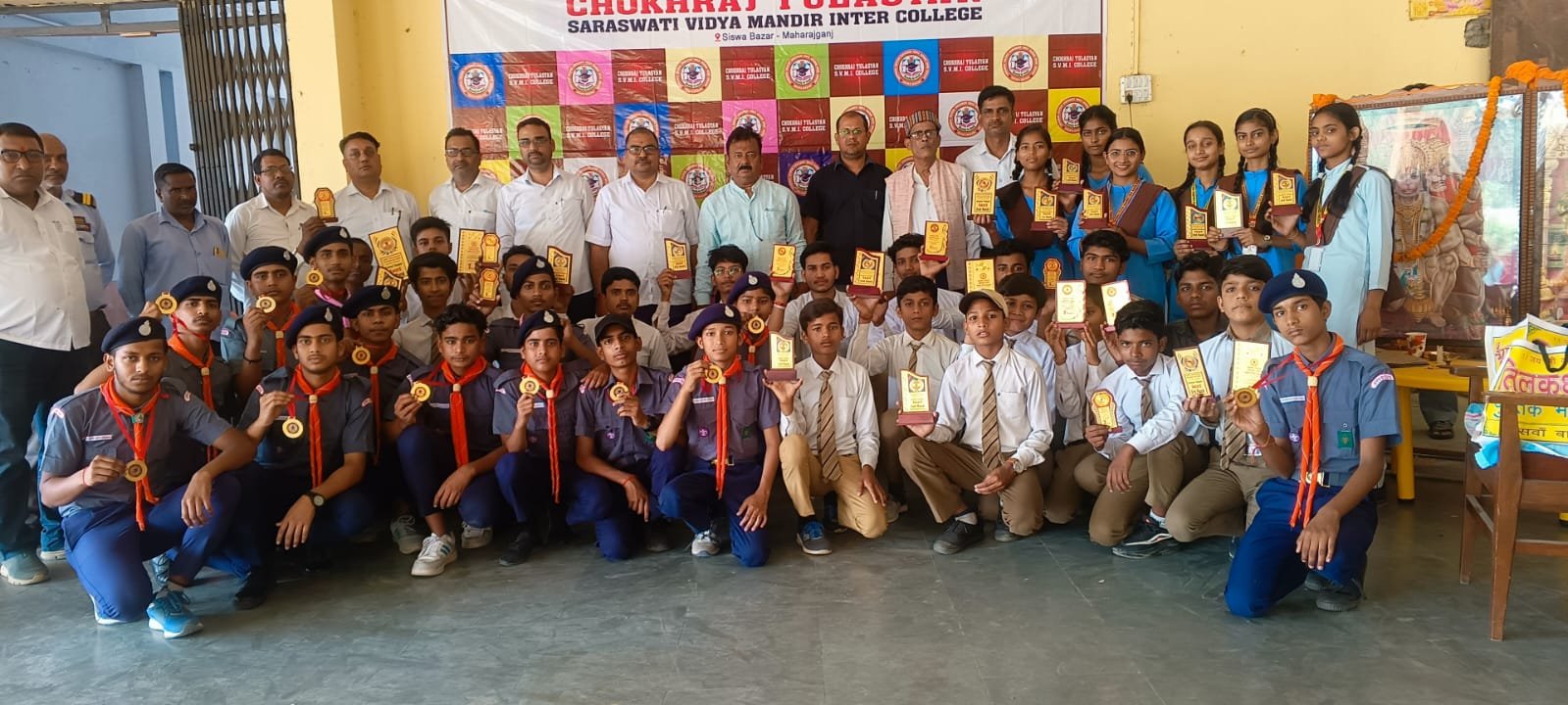 चोखराज इंटर कॉलेज में मेधावी हुए सम्मानित