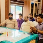 कोठीभार थाना पर व्यापार मंडल की बैठक, तेज रफ्तार बाइक और स्पीड ब्रेकर पर उठी मांग