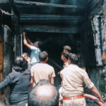 चिप्स तलते समय दुकान में लगी आग, लाखों का सामान जलकर खाक