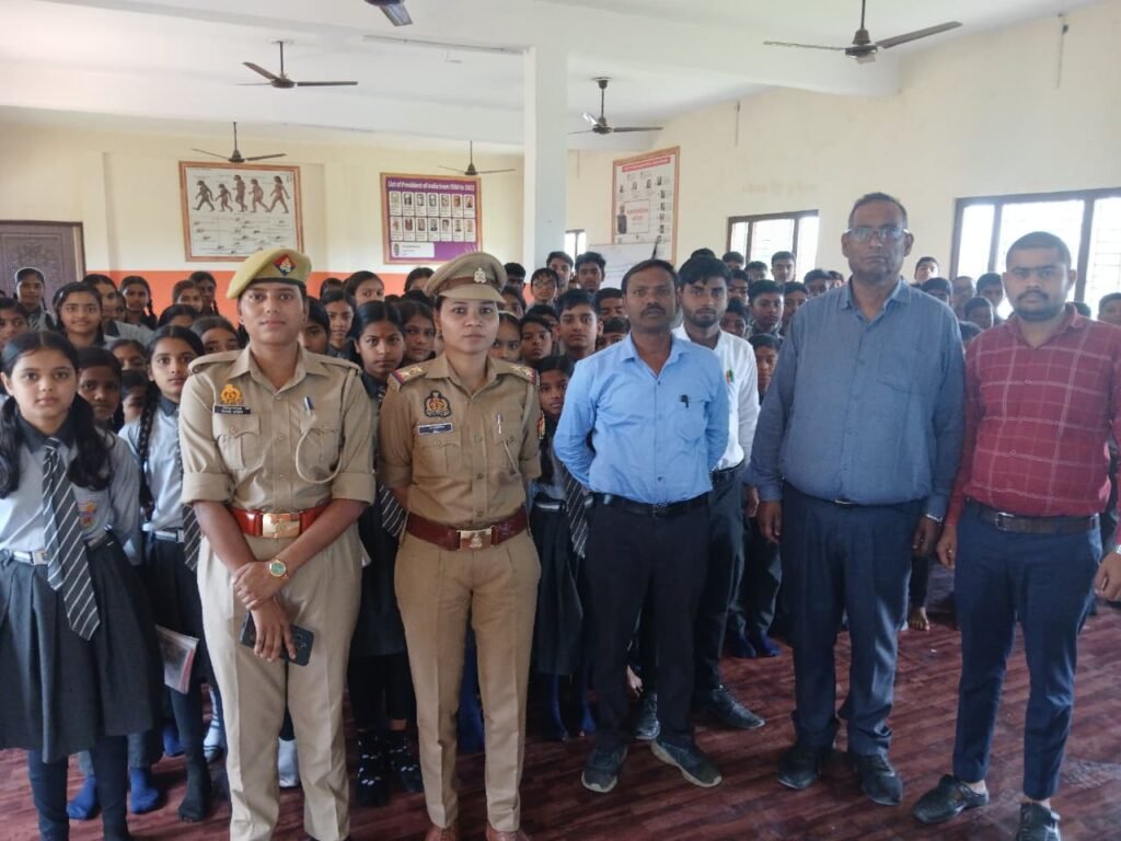 मिशन शक्ति फेज 5.0: कोठीभार पुलिस ने छात्राओं को बताए महिला सुरक्षा कानून व हेल्पलाइन नंबर