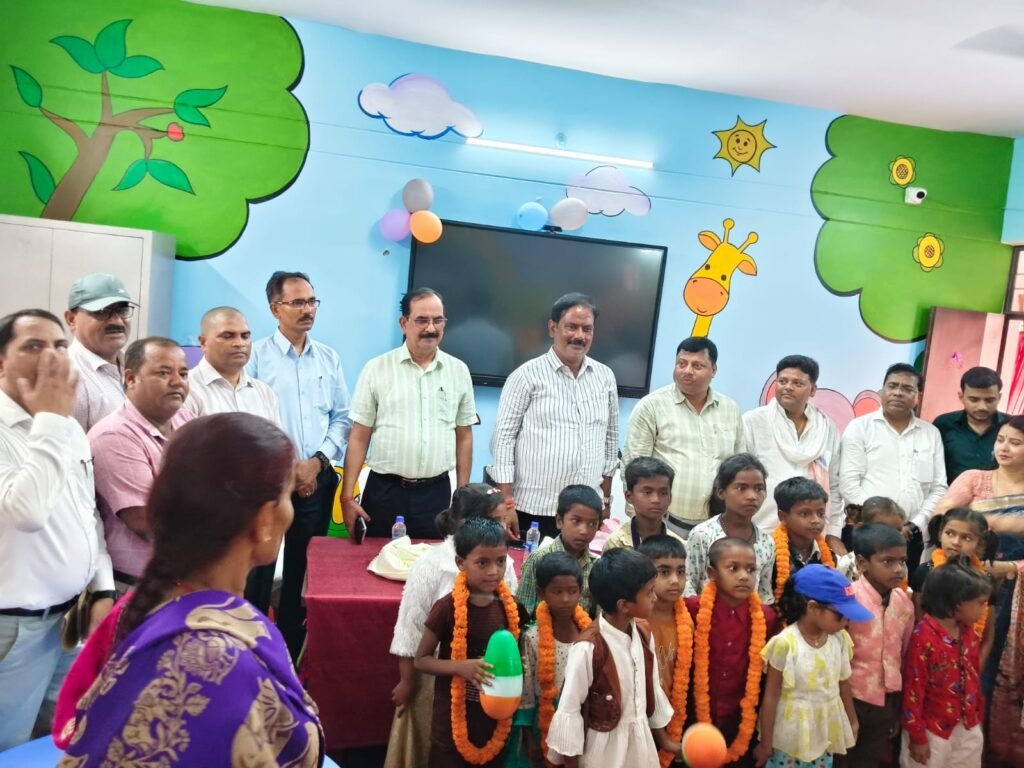 डायट परिसर में पूर्व प्राथमिक शिक्षा के अंतर्गत ई.सी.सी.ई. रिसोर्स सेंटर का हुआ उद्घाटन