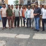 धरना-प्रदर्शन के बाद जागा PWD, सड़क के तीनों ज्वाइंट की कराई गई मरम्मत