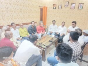 भाजपा की मासिक बैठक में संगठनात्मक मजबूती पर जोर, डिजिटल प्रशिक्षण अभियान को गति देने का आह्वान