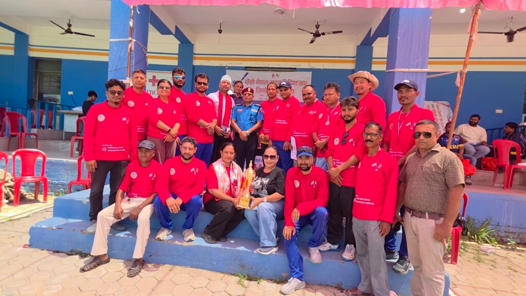 नेपाल/भारत के पत्रकारों के बीच मैत्रीपूर्ण क्रिकेट प्रतियोगिता, भारतीय मीडिया टीम ने 9 रन से नेपाली मीडिया टीम को किया पराजित