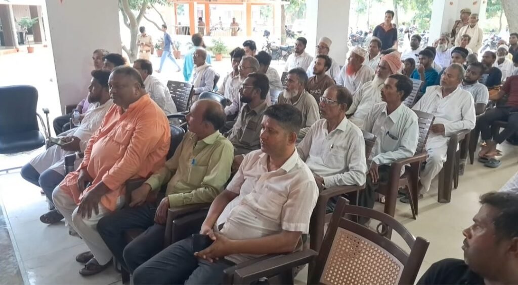 बारावफात को लेकर कोठीभार थाने में बैठक, जुलूस की व्यवस्था और सुरक्षा पर हुई चर्चा