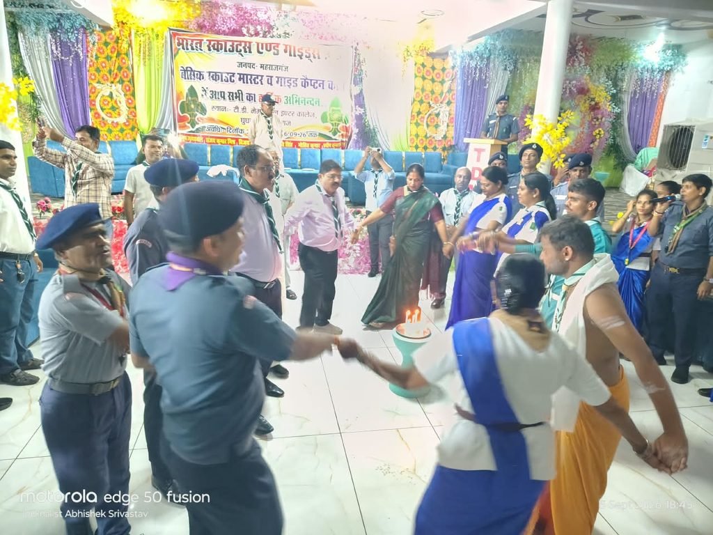 ग्रैंड कैंपफायर में गूंजा देशभक्ति का जज्बा, स्काउटिंग शिविर का समापन