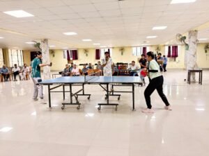 प्रिंसिपल कप टेबल टेनिस प्रतियोगिता : फाइनल में पहुंचे पुरुष वर्ग के अंश और तुषार, महिला वर्ग की कल्पना और साक्षी